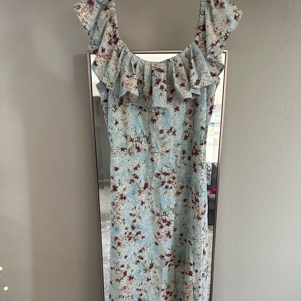 GCBG Generation Floral Ruffle Dress size 10